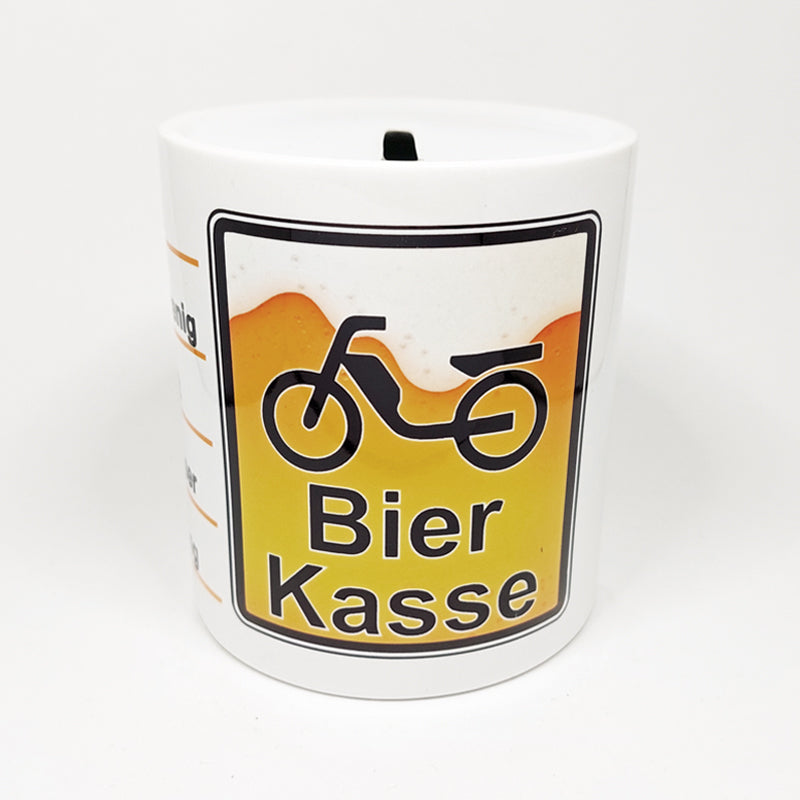 Keramik Spardose - Bierkasse V1