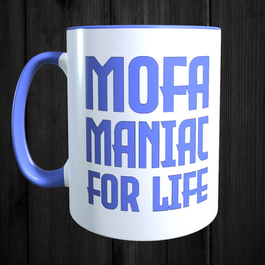 Keramikbecher - Mofa Maniac For Life