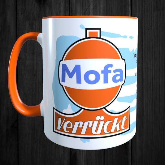 Keramikbecher - Mofa Verrückt V1